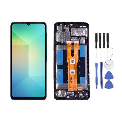 Chassis + Ecran LCD + Vitre pour Samsung Galaxy A06 (A065) + Kit d'outils