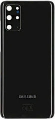 Vitre arrière originale Samsung Galaxy S20 Plus G985 / G986 Noir Cosmique Avec lentille