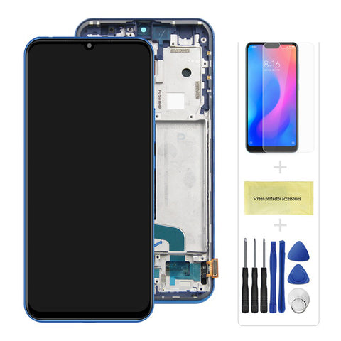 Chassis + Ecran LCD + Vitre pour Xiaomi Mi 10 Lite 5G + Kit d'outils