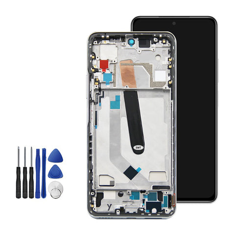 Chassis + Ecran LCD + Vitre pour Xiaomi Poco F3 + Kit d'outils