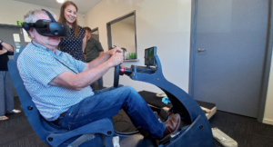 apprenant utilisant realite virtuelle pour conduite