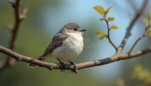 Quel Est Ce Chant d’Oiseau Et Comment L’Identifier Facilement 42 oiseau chanteur perche sur branche verte